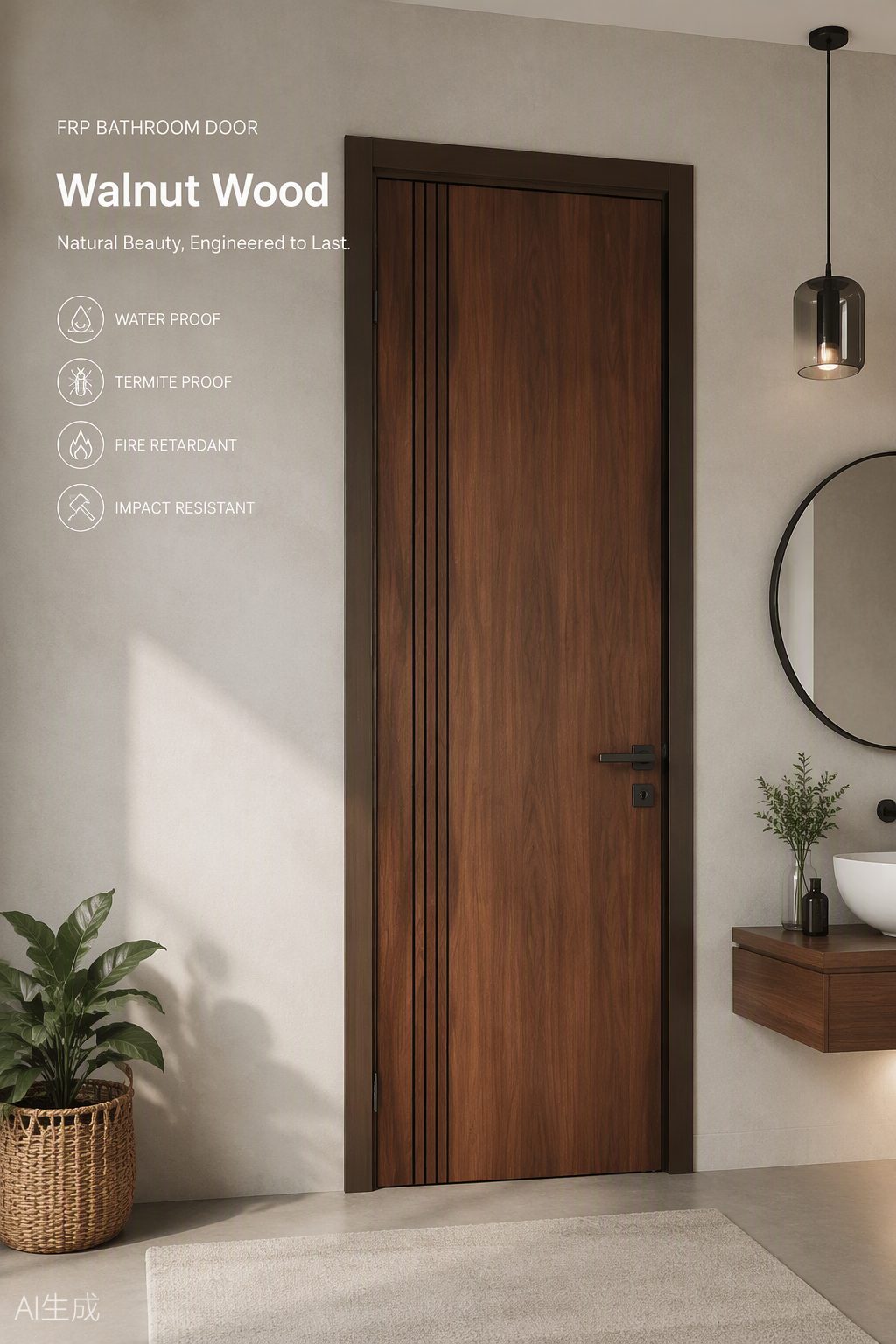 Why FRP Doors Are the Smart Choice for Bathrooms